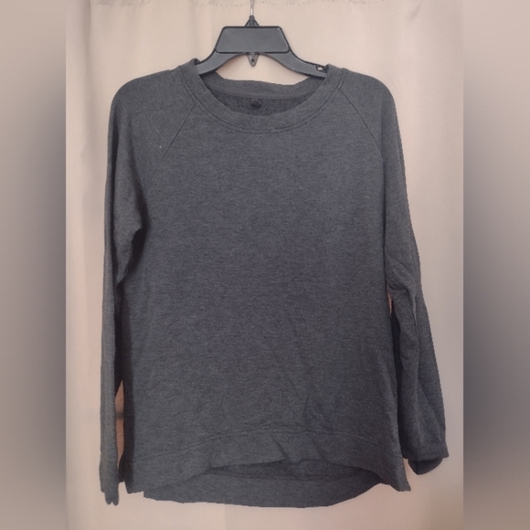 Lou & Grey Small Charcoal Gray Long Sleeve Shirt - Picture 1 of 2